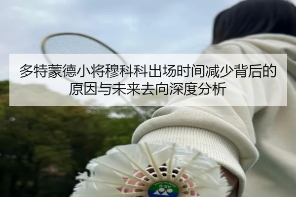 多特蒙德小将穆科科出场时间减少背后的原因与未来去向深度分析